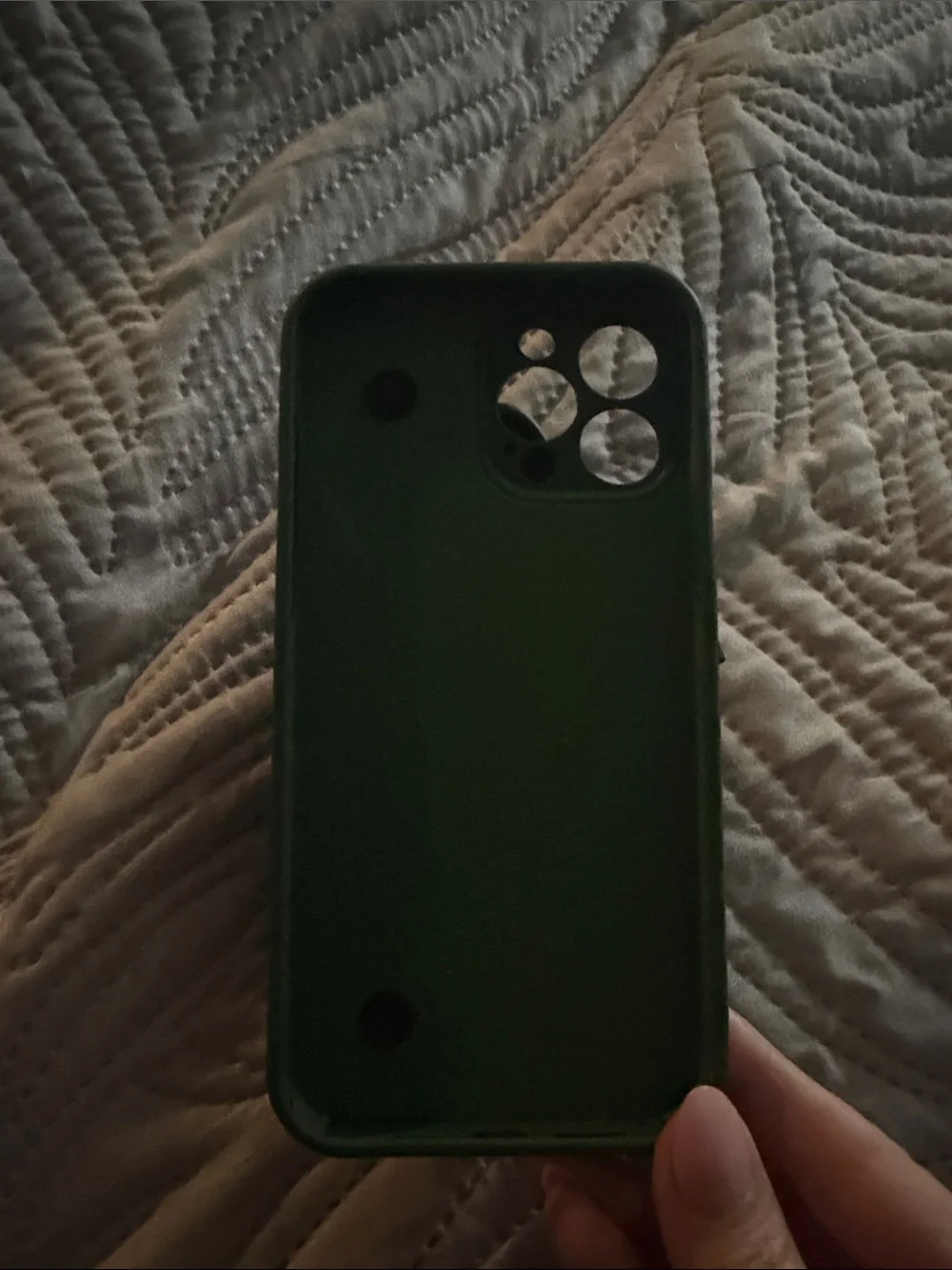 Bowknot Wristlet Phone Case 13 Pro Max Emerald
